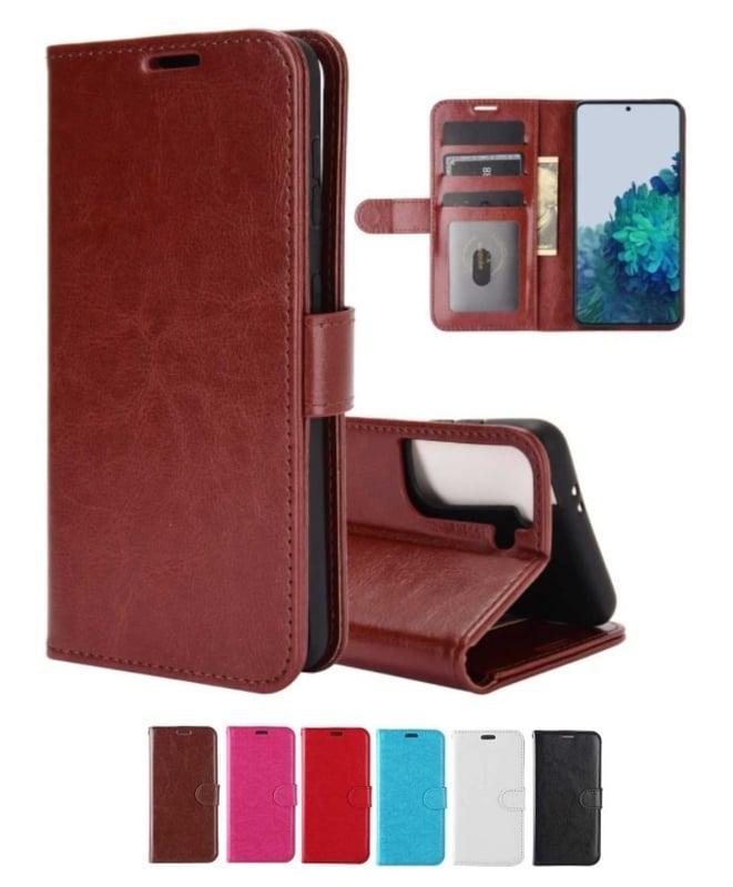 Galaxy S22 Ultra Leren Portemonnee Hoesje Met Pasfotovakje, Telecommunicatie, Mobiele telefoons | Hoesjes en Frontjes | Samsung