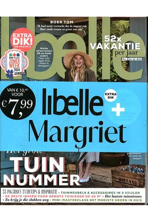 Pakket Libelle + Margriet - 15 2024, Boeken, Tijdschriften en Kranten, Gossip of Showbizz, Nieuw, Verzenden