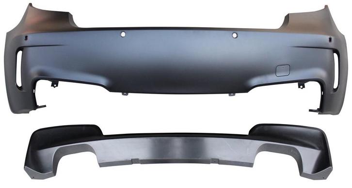 Carnamics Achterbumper | BMW 1-serie 04-07 5-d (E87) / 1-ser, Auto-onderdelen, Carrosserie en Plaatwerk, Nieuw, Verzenden