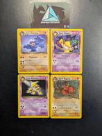 Wizards of The Coast - 4 Card - Pokémon WOTC - 4 Holo Rare e, Hobby en Vrije tijd, Nieuw