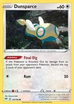Dunsparce 137/189 Darkness Ablaze, Ophalen of Verzenden, Nieuw, Losse kaart, Foil