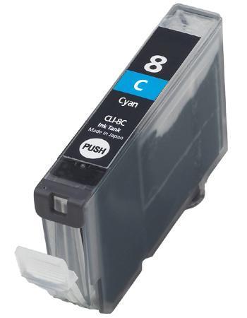 Huis-Merk  CANON CLI-8 Cyan + Chip 14ml 247Print, Computers en Software, Printerbenodigdheden, Nieuw, Verzenden