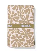 HEMA Strandlaken 110x175cm microvezel bloemen, Verzenden, Nieuw