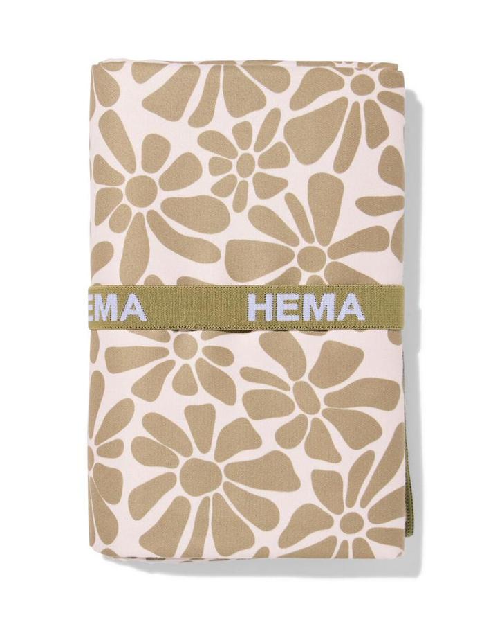 HEMA Strandlaken 110x175cm microvezel bloemen, Huis en Inrichting, Badkamer | Badtextiel en Accessoires, Nieuw, Verzenden