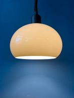 Vintage Beige Mushroom Acrylic Glass Pendant Lamp, Ophalen of Verzenden, Nieuw