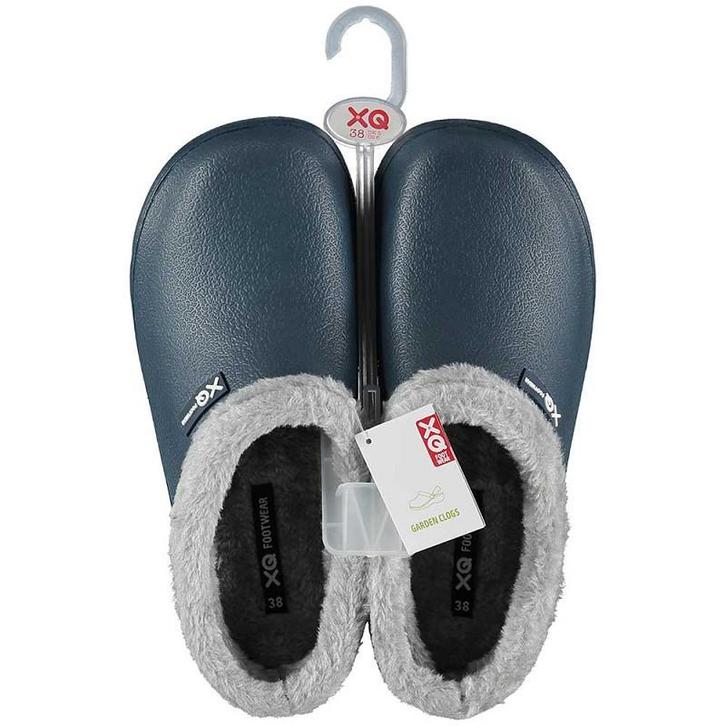 XQ Dames Tuinklompen Bontje Navy, Kleding | Dames, Schoenen, Blauw, Nieuw, Instappers, Ophalen of Verzenden