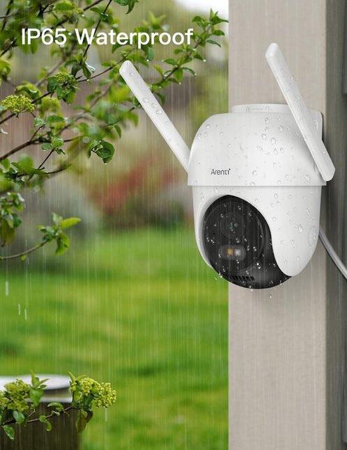 Arenti OP1 - Beveiligingscamera Buiten - Buiten Camera Met, Audio, Tv en Foto, Videobewaking, Verzenden