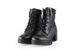 Mustang Veterboots in maat 40 Zwart | 10% extra korting, Kleding | Dames, Schoenen, Verzenden, Zwart, Overige typen, Zo goed als nieuw