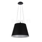 Artemide Tolomeo Mega Sospensione, frame zwart/lampenkap zwa, Huis en Inrichting, Lampen | Hanglampen, Verzenden, Nieuw