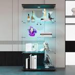 Glazen Vitrinekast met LED – 4-Laags Display Opbergkast, Huis en Inrichting, Verzenden, Nieuw
