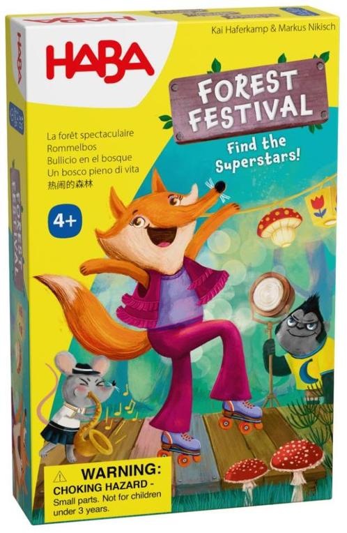 Forest Festival - Kaartspel | Haba - Kinderspellen, Hobby en Vrije tijd, Gezelschapsspellen | Bordspellen, Nieuw, Verzenden