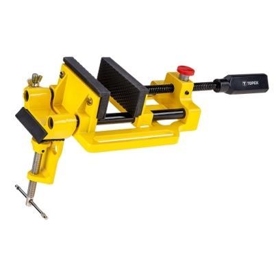 Machine Klem - Bankschroef 100x95mm - Geel, Doe-het-zelf en Verbouw, Overige Doe-het-zelf en Verbouw, Nieuw, Ophalen of Verzenden