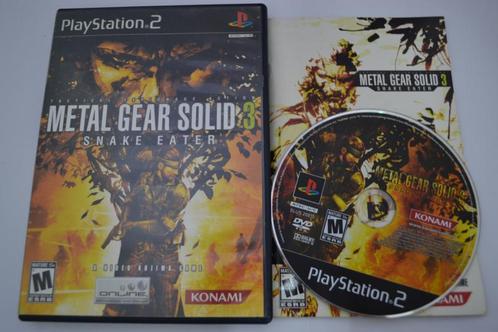 Metal Gear Solid 3 - Snake Eater, Spelcomputers en Games, Games | Sony PlayStation 2, Zo goed als nieuw, Verzenden