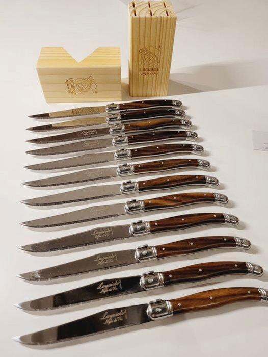 Laguiole - Style de Vie - Tafelmessenset - 12 Laguiole, Antiek en Kunst, Antiek | Keukenbenodigdheden