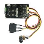 10Amp 7V-30V Motor Driver met Potentiometer &amp; Schakelaar, Hobby en Vrije tijd, Elektronica-componenten, Verzenden, Nieuw