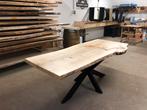 Boomstam tafel / eettafel op voorraad