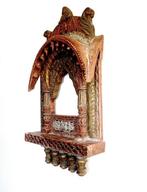 Jharokha – Houten decoratief frame 65 cm - India (Zonder