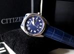 Citizen - ECO DRIVE TITANIO DAY DATE blue dial - S125774 -, Sieraden, Tassen en Uiterlijk, Horloges | Heren, Nieuw
