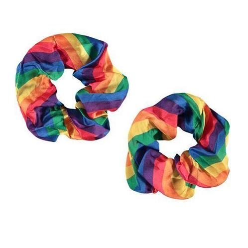 Haarwokkel Regenboog, Hobby en Vrije tijd, Feestartikelen, Feestartikel, Nieuw, Verzenden