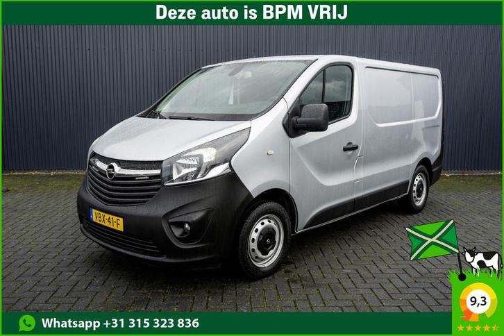 Opel Vivaro 1.6 CDTI 125PK | L1H1 | LED | Camera | Navi | Cr, Auto's, Bestelauto's, Onderhoudsboekje, Lease, Handgeschakeld, Overige kleuren