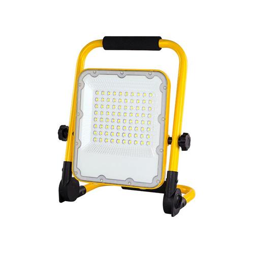 LED Accu Bouwlamp - Floodlight 50 Watt | 4500K - Naturel wit, Doe-het-zelf en Verbouw, Bouwverlichting, Lamp met armatuur, Nieuw