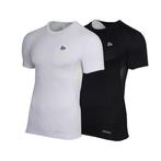 Donnay Donnay Heren - 2-Pack - Baselayer Shirt Korte Mouw  -, Verzenden, Nieuw