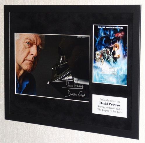 Star Wars - David Prowse (RIP) (Darth Vader) Premium Framed,, Verzamelen, Film en Tv