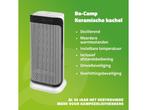 Bo-Camp - Keramische kachel - Oscillerend - Ventilatiestand, Verzenden, Zo goed als nieuw