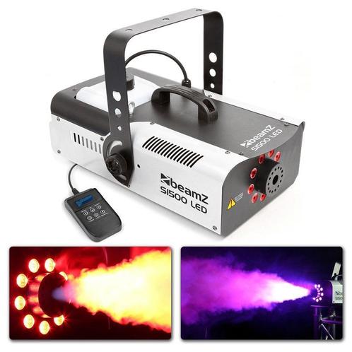 Retourdeal - BeamZ S1500LED Rookmachine met 9x 3W RGB LEDs e, Muziek en Instrumenten, Licht en Laser, Rookmachine, Zo goed als nieuw