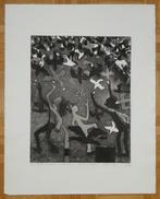 Harry van Kruiningen (1906 - 1996) - Kinderen voeren vogels