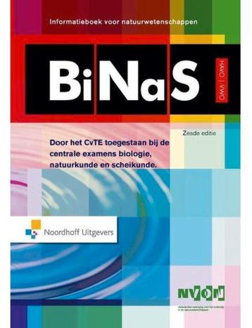 Binas 6e HAVO/VWO informatieboek, 9789001817497 beschikbaar voor biedingen