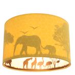 Gele dieren kinderkamer plafondlamp Safari, Binnenzijde, Kinderen en Baby's, Kinderkamer | Inrichting en Decoratie, Nieuw, Ophalen of Verzenden