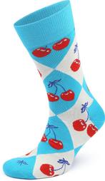 Happy Socks Sokken Argyle cherry maat 41-46 Heren, Kleding | Heren, Sokken en Kousen, Verzenden, Nieuw, Blauw, Happy Socks