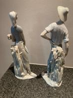Lladró - Miniatuur figuur - “Boer en boerin met tarwe” (2) -, Antiek en Kunst, Antiek | Glas en Kristal