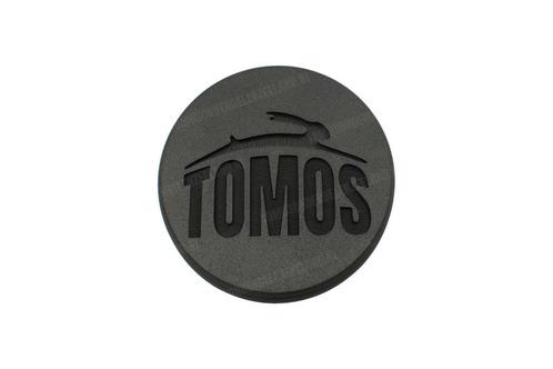 Tomos Afdekplaat met logo basic kickstartdeksel / vliegwi..., Fietsen en Brommers, Brommeronderdelen | Algemeen, Nieuw, Ophalen of Verzenden