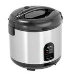Rijstkoker RVS - 0,8kg rijst - 1,8L inhoud, Verzenden, Nieuw in verpakking