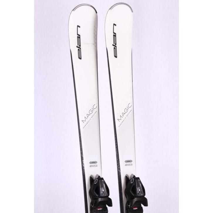 158 dames skis ELAN WHITE MAGIC 2024, white, grip walk, dua, Sport en Fitness, Skiën en Langlaufen, Gebruikt, Verzenden