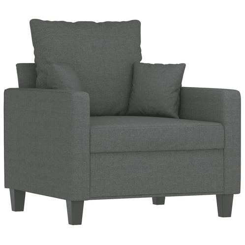 Donkergrijze Fauteuil 60 cm - OP = OP - Stijlvol Relaxen!, Huis en Inrichting, Fauteuils, 75 tot 100 cm, 75 tot 100 cm, Nieuw