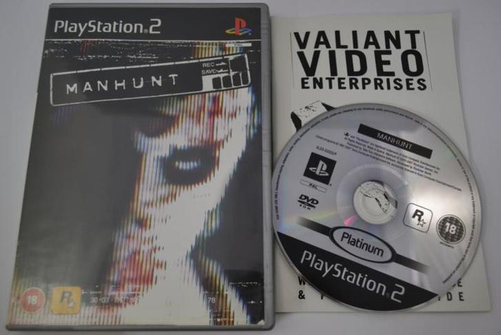 Manhunt (PS2 PAL), Spelcomputers en Games, Games | Sony PlayStation 2, 1 speler, Zo goed als nieuw, Verzenden