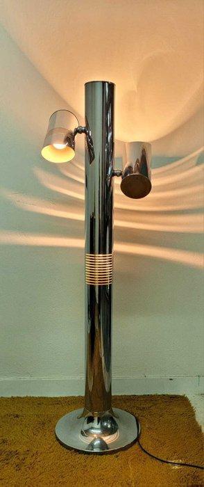 Staande lamp - Cromo - In de stijl van Goffredo R, Antiek en Kunst, Antiek | Lampen