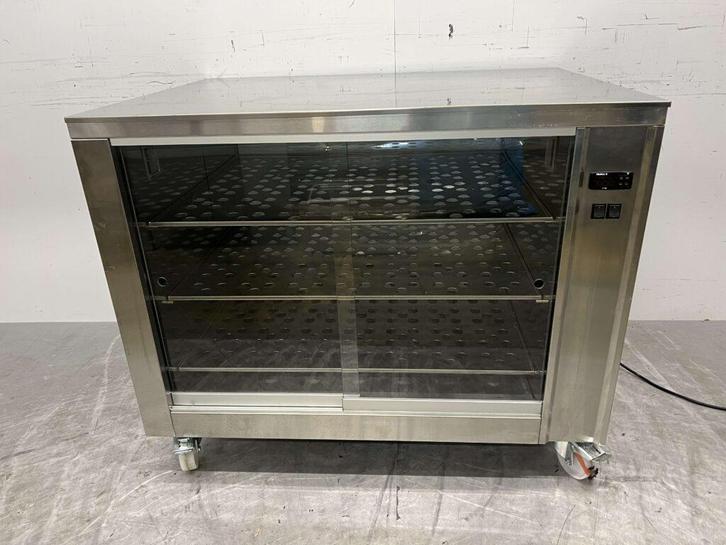 RVS Warmhoudkast Warmtekast voor gegrilde kippen 2 x 2, Zakelijke goederen, Horeca | Keukenapparatuur, Nieuw zonder verpakking