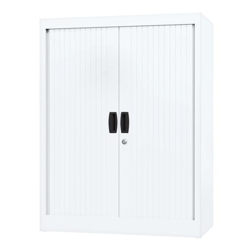 Nieuwe roldeurkast - 105x80x40cm - archiefkast - wit, Huis en Inrichting, Kasten | Roldeurkasten en Archiefkasten, Met slot, 25 tot 50 cm