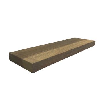 Houten wandplank - Havanna - Klein - 4cm dik eiken - Recht beschikbaar voor biedingen