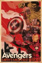 Poster Marvel Avengers Earths Mightiest Heroes 61x91,5cm, Verzenden, Nieuw, A1 t/m A3