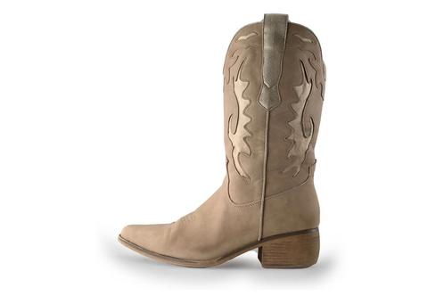 DSTRCT Cowboy laarzen in maat 43 Beige | 10% extra korting, Kleding | Dames, Schoenen, Beige, Zo goed als nieuw, Verzenden