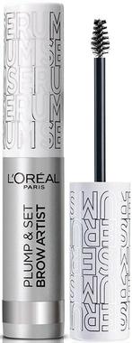 L'OREAL PLUMP & SET BROW ARTIST 000 TRANSPARANT KOKER 7 ML, Nieuw, Verzenden