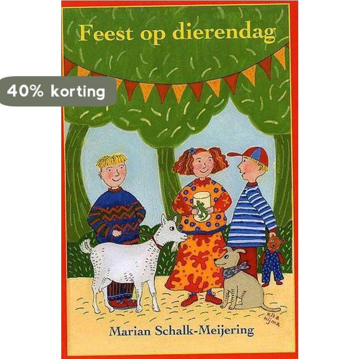 FEEST OP DIERENDAG 9789033117305 M. Schalk-Meijering, Boeken, Kinderboeken | Kleuters, Gelezen, Verzenden