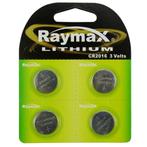 Raymax Lithium knoopcel CR2016 - 3V - 4 stuks - Veelzijdi..., Ophalen of Verzenden, Nieuw