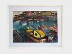 Iulia Hlucescu (1924-2007) - Boats at the Black Sea