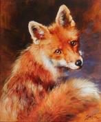 Ewa Switala - Red Fox Glow, Antiek en Kunst